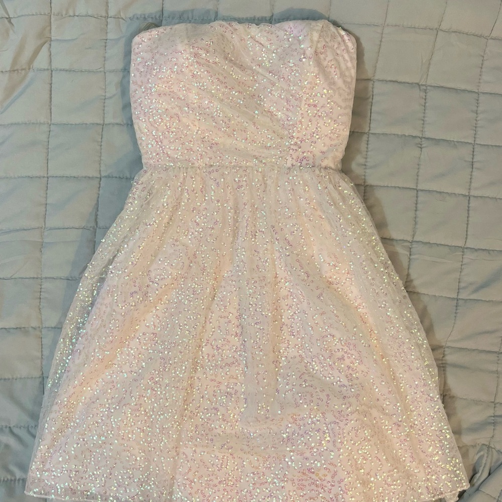 Sparkling White Dress